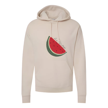 Embroidered "Live Palestine" Watermelon Hoodie (Palestine Hoodie) (Free Palestine Hoodie)